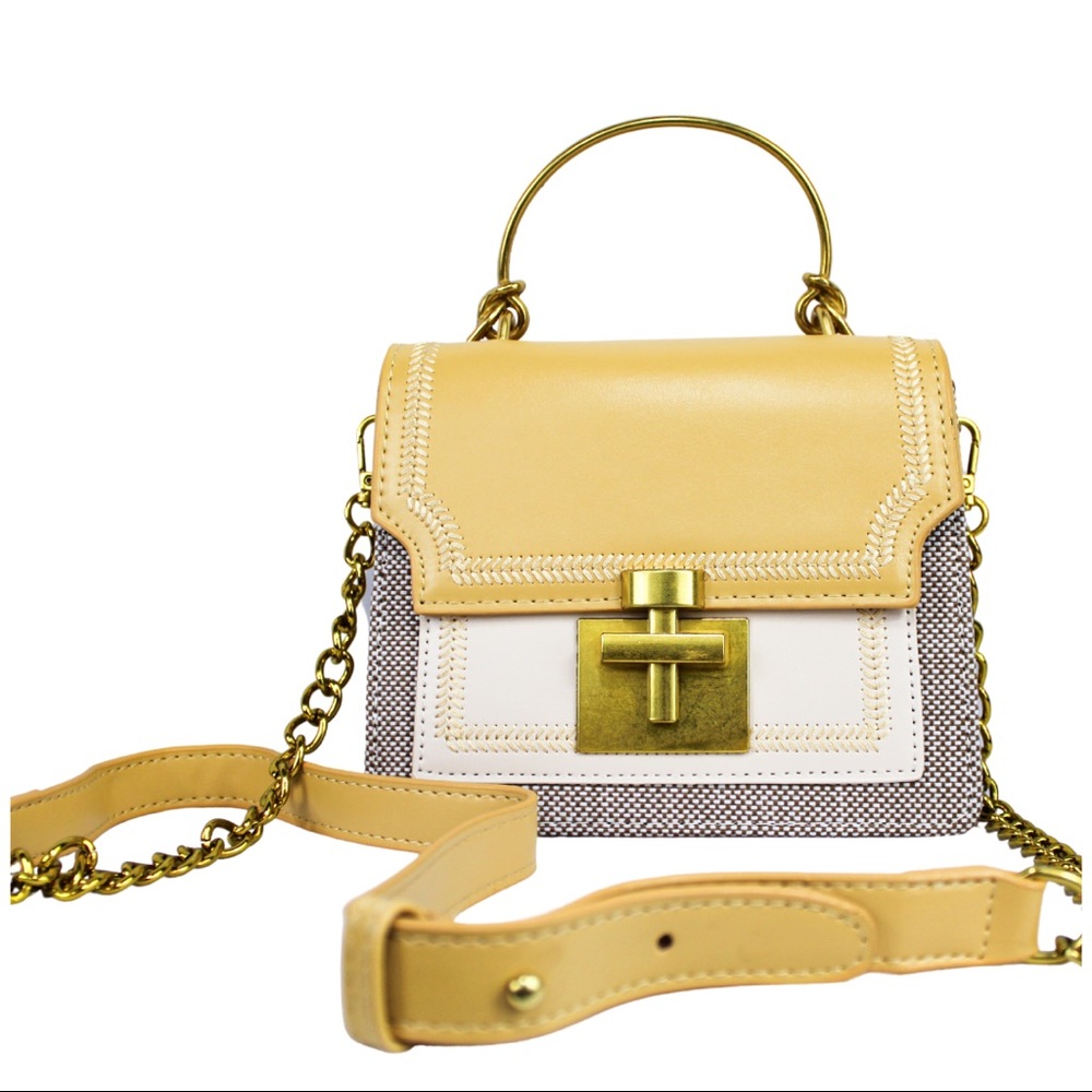 TRESLUX Yellow Crossbody Bag Purse - The Mary